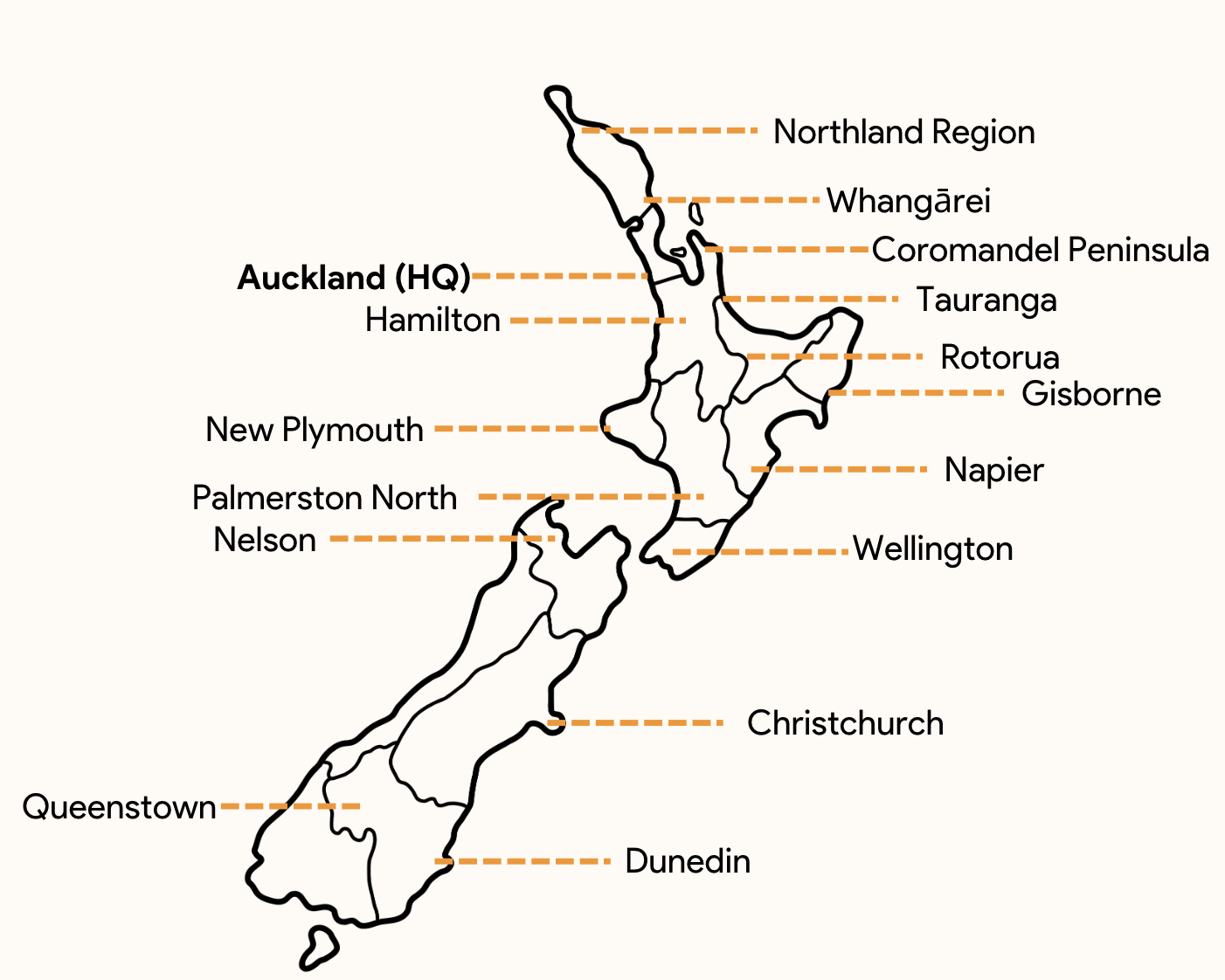 locations AMARU serves